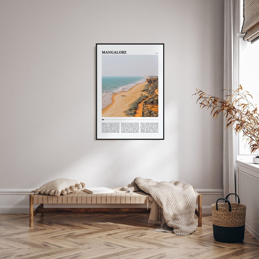 Mangalore Travel Color Poster