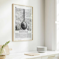 Manhattan Beach Print Black and White, Manhattan Beach Wall Art, Manhattan Beach Poster, Manhattan Beach Photo, California USA United States