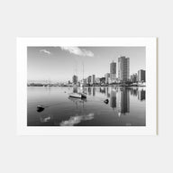 Manila Landscape B&W Poster