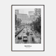Manila Portrait B&W No 1 Poster