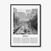 Manila Print Black and White No 1, Manila Wall Art, Manila Poster, Manila Photo, Manila Wall Decor, Philippines, Lungsod ng Maynilà, Asia