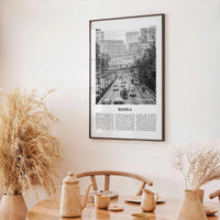 Manila Print Black and White No 1, Manila Wall Art, Manila Poster, Manila Photo, Manila Wall Decor, Philippines, Lungsod ng Maynilà, Asia