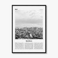 Manila Print Black and White No 2, Manila Wall Art, Manila Poster, Manila Photo, Manila Wall Decor, Philippines, Lungsod ng Maynilà, Asia