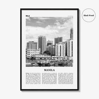Manila Print Black and White No 3, Manila Wall Art, Manila Poster, Manila Photo, Manila Wall Decor, Philippines, Lungsod ng Maynilà, Asia