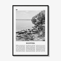 Manitoba Print Black and White, Manitoba Wall Art, Manitoba Poster, Manitoba Photo, Manitoba Wall Décor, Winnipeg, Canada, Hudson Bay