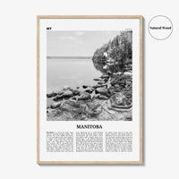 Manitoba Print Black and White, Manitoba Wall Art, Manitoba Poster, Manitoba Photo, Manitoba Wall Décor, Winnipeg, Canada, Hudson Bay