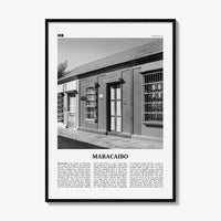 Maracaibo Print Black and White, Maracaibo Wall Art, Maracaibo Poster, Maracaibo Photo, Maracaibo Wall Décor, Maracaibo Map, Venezuela