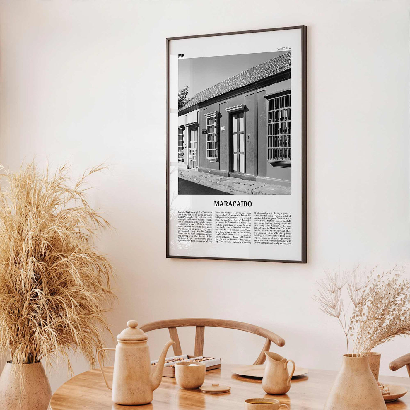 Maracaibo Print Black and White, Maracaibo Wall Art, Maracaibo Poster, Maracaibo Photo, Maracaibo Wall Décor, Maracaibo Map, Venezuela