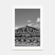 Marbella Photo B&W Poster
