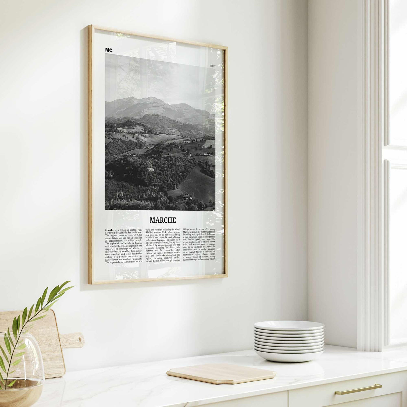 Marche Print Black and White, Marche Wall Art, Marche Poster, Marche Photo, Marche Wall Décor, Marche Map, France