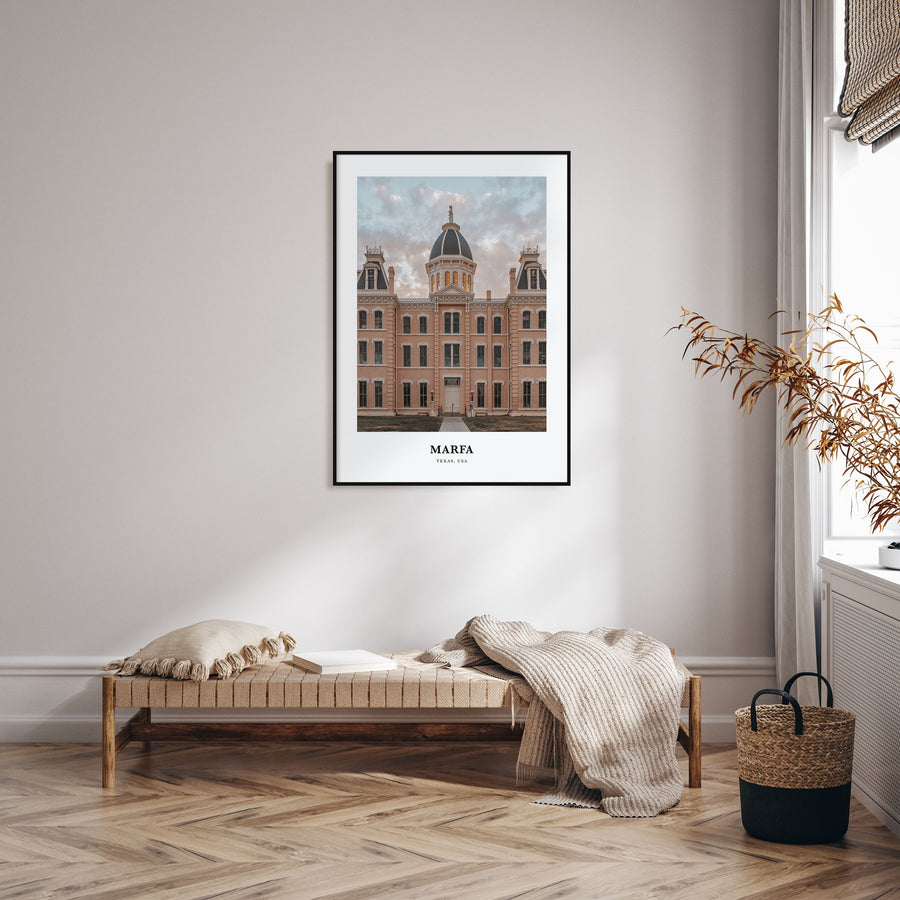 Marfa Portrait Color Poster
