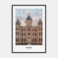 Marfa Portrait Color Poster