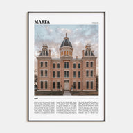 Marfa Travel Color Poster
