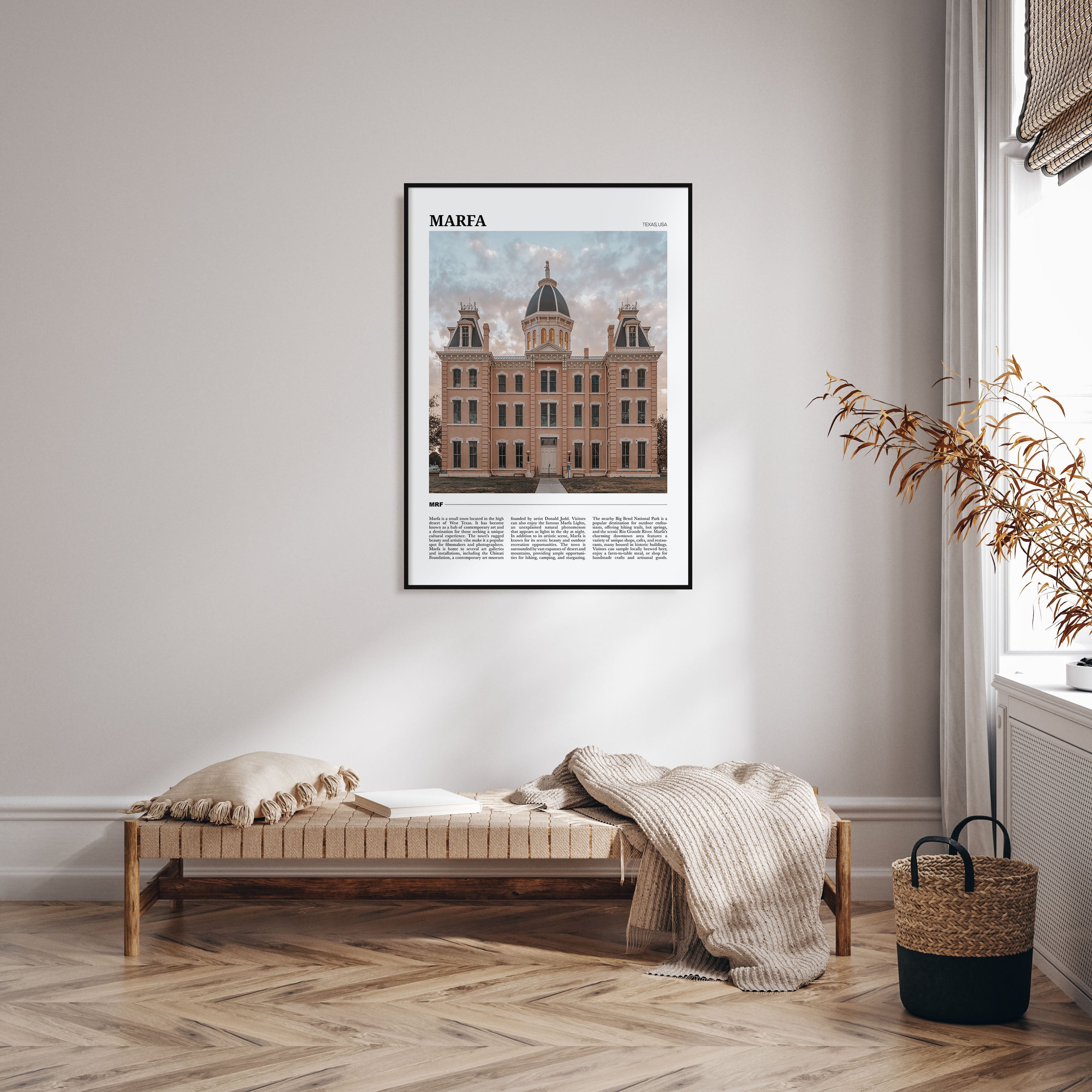 Marfa Travel Color Poster