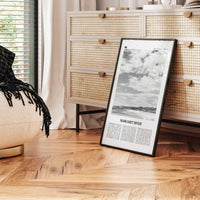 Margaret River Print Black and White, Margaret River Wall Art, Margaret River Poster, Margaret River Photo, Margaret River Décor, Australia