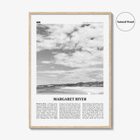 Margaret River Print Black and White, Margaret River Wall Art, Margaret River Poster, Margaret River Photo, Margaret River Décor, Australia