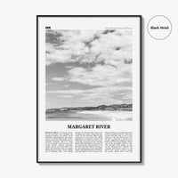 Margaret River Print Black and White, Margaret River Wall Art, Margaret River Poster, Margaret River Photo, Margaret River Décor, Australia