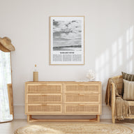 Margaret River Travel B&W Poster