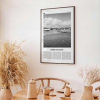 Marie Galante Print Black and White, Marie-Galante Art, Marie-Galante Poster, Marie-Galante Photo, Marie-Galante Décor, Marie-Galante Map