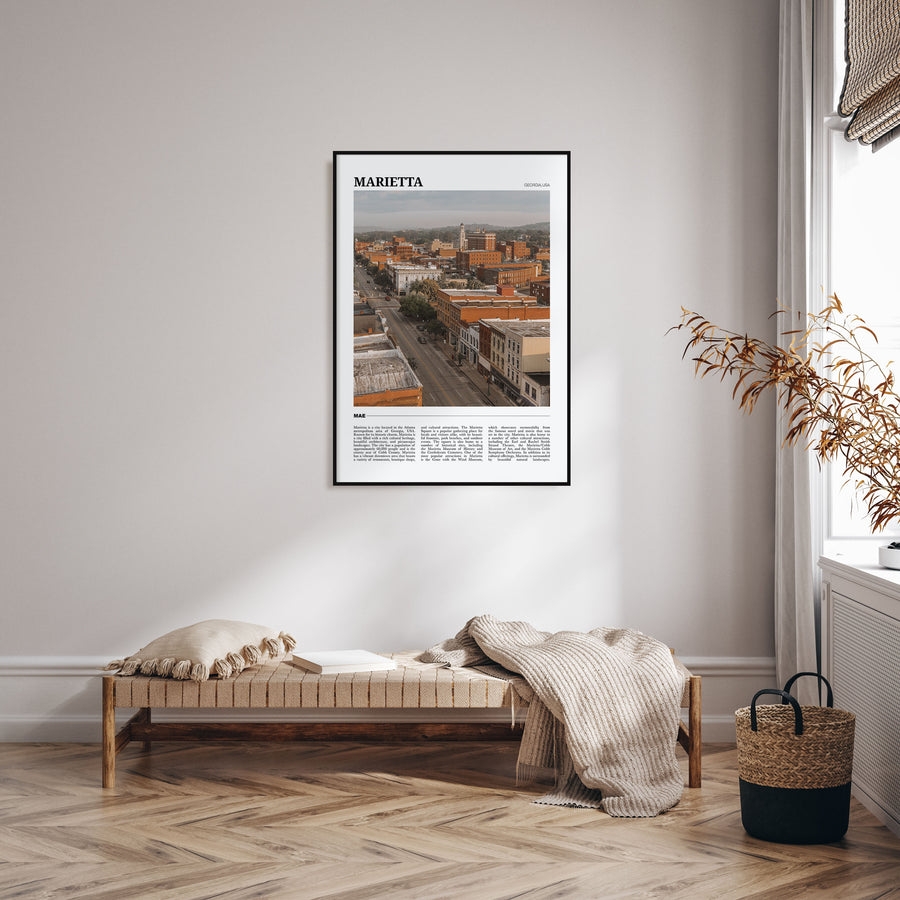 Marietta Travel Color Poster