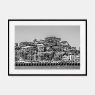 Marin County Landscape B&W Poster