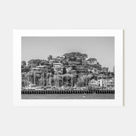 Marin County Landscape B&W Poster