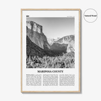 Mariposa County Print Black and White, Mariposa County Wall Art, Mariposa County Poster, Mariposa Photo, Mariposa Wall Décor, Mariposa Map