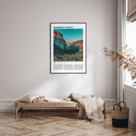 Mariposa County Travel Color Poster
