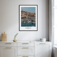 Marseille Portrait Color Poster