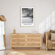 Marshall Islands Portrait B&W Poster