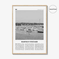 Marthas Vineyard Print Black and White, Martha’s Vineyard Wall Art, Martha’s Vineyard Poster, Martha’s Vineyard Photo, Massachusetts, USA