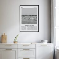 Martha's Vineyard Travel B&W Poster