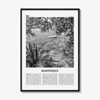 Martinique Print Black and White, Martinique Wall Art, Martinique Poster, Martinique Photo, Martinique Wall Decor, Fort-de-France, Caribbean