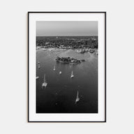 Massachusetts Photo B&W Poster
