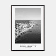 Massachusetts Portrait B&W No 1 Poster