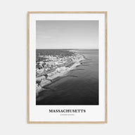 Massachusetts Portrait B&W No 1 Poster