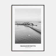 Massachusetts Portrait B&W No 2 Poster