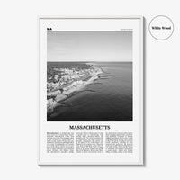 Massachusetts Print Black and White No 1, Massachusetts Wall Art, Massachusetts Poster, Massachusetts Photo, USA, United States, America