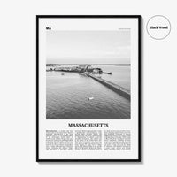 Massachusetts Print Black and White No 2, Massachusetts Wall Art, Massachusetts Poster, Massachusetts Photo, USA, United States, America