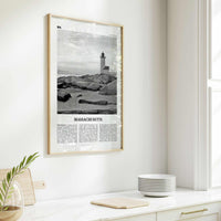 Massachusetts Print Black and White No 3, Massachusetts Art, Massachusetts Poster, Massachusetts Photo, Massachusetts Map