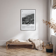 Mataro Travel B&W Poster