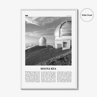 Mauna Kea Print Black and White, Mauna Kea Wall Art, Mauna Kea Poster, Mauna Kea Photo, Mauna Kea Wall Décor, Mauna Kea Map, Hawaii, USA