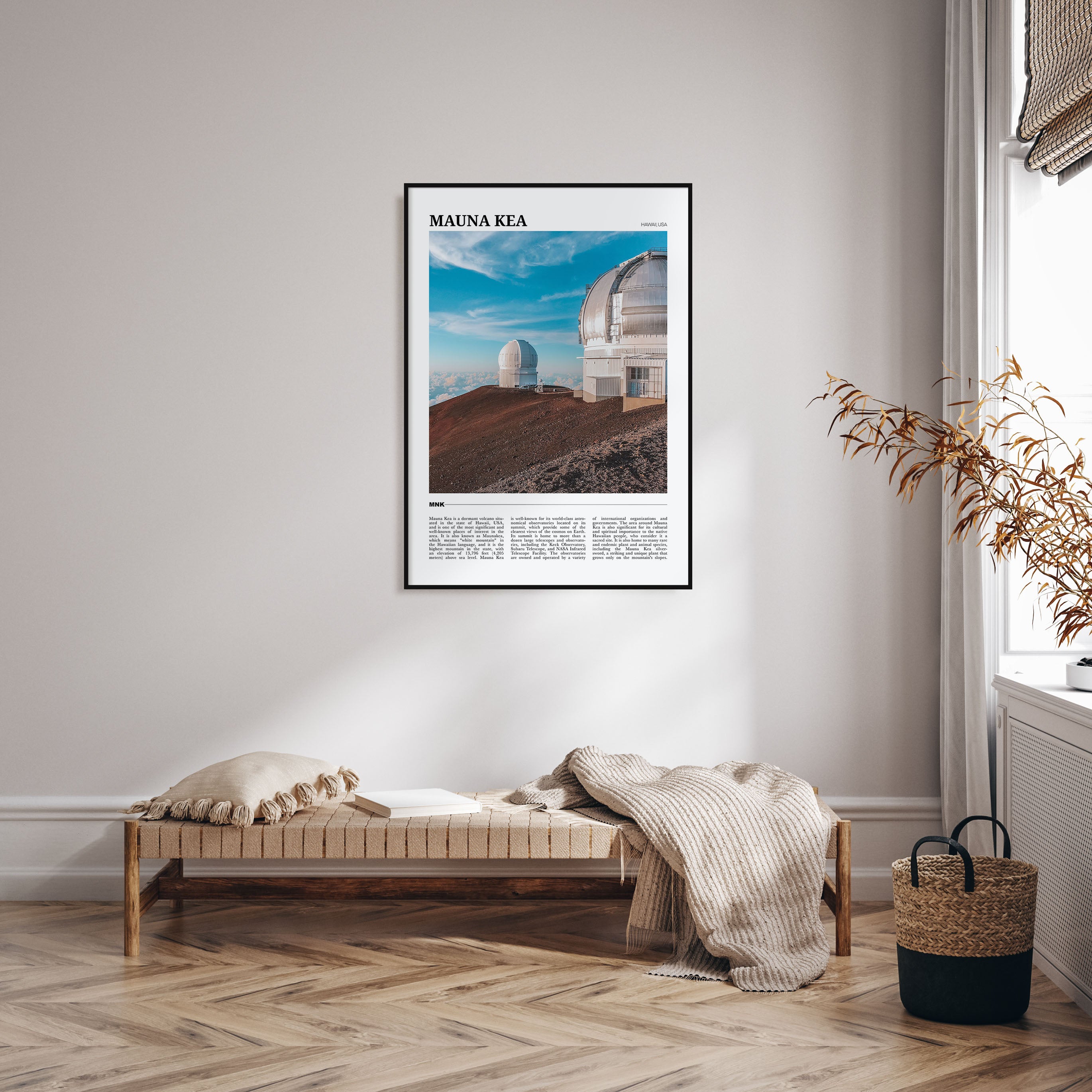 Mauna Kea Travel Color Poster