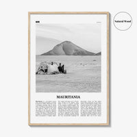 Mauritania Print Black and White, Mauritania Wall Art, Mauritania Poster, Mauritania Photo,  موريتانيا Mauritanie, Nouakchott, Africa