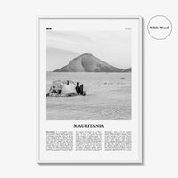 Mauritania Print Black and White, Mauritania Wall Art, Mauritania Poster, Mauritania Photo,  موريتانيا Mauritanie, Nouakchott, Africa