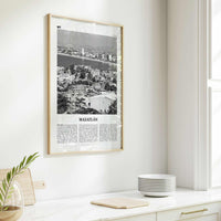 Mazatlan Print Black and White, Mazatlán Wall Art, Mazatlán Poster, Mazatlán Photo, Mazatlán Wall Décor, Mazatlán Map, Mexico