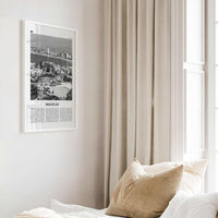 Mazatlan Print Black and White, Mazatlán Wall Art, Mazatlán Poster, Mazatlán Photo, Mazatlán Wall Décor, Mazatlán Map, Mexico