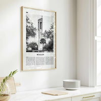 Mcallen Print Black and White, Mcallen Wall Art, Mcallen Poster, Mcallen Photo, Mcallen Map, Texas, USA, United States