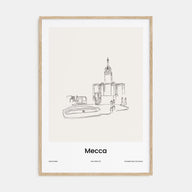 Mecca Drawn Poster