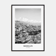 Medellín Portrait B&W No 2 Poster